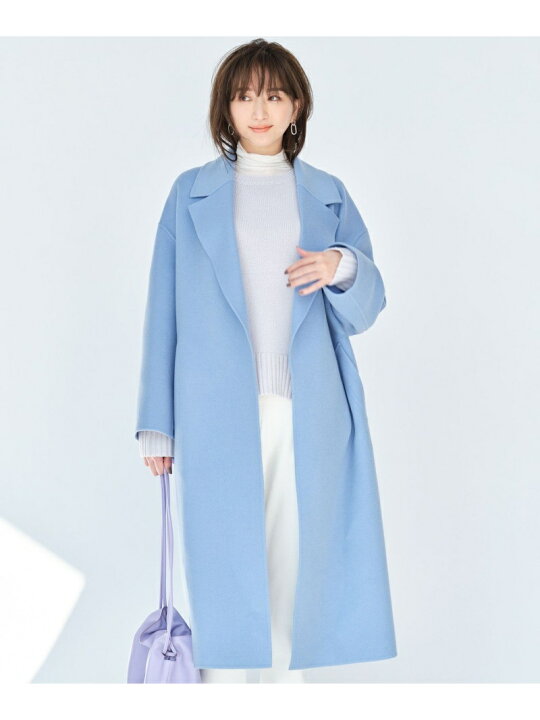 楽天市場】【otonaMUSE掲載】MANTECOリバー ロング コート 23区 L 