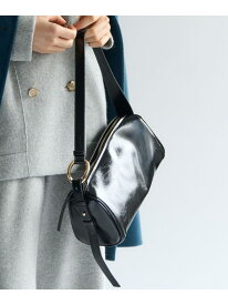 【VERY掲載】シリンダー バッグ 23区 ニジュウサンク バッグ ショルダーバッグ ブラック レッド【送料無料】[Rakuten Fashion]