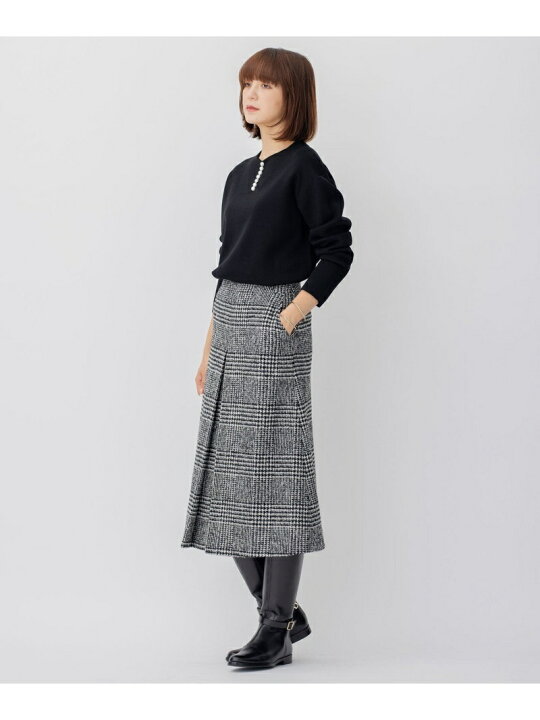 楽天市場】【SALE／30%OFF】ツイードチェック フロントタックAライン 
