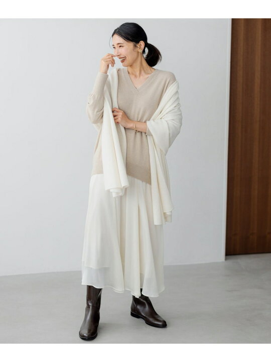 楽天市場】【SALE／30%OFF】ピュアカシミヤ ストール 23区 ニジュウ  