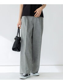 【SALE／30%OFF】【セットアップ対応/洗える】スラブツイードストレッチ ワイド パンツ 23区 ニジュウサンク パンツ その他のパンツ グレー ネイビー【RBA_E】【送料無料】[Rakuten Fashion]