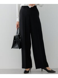 【VERY3月号掲載/セットアップ対応】トリアセダブルジョーゼット フルレングス パンツ 23区 L ニジュウサンク パンツ その他のパンツ ブラック ベージュ ネイビー【送料無料】[Rakuten Fashion]