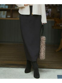 【洗える】コットンエアーダンボール Iライン スカート 23区 ニジュウサンク スカート ロング・マキシスカート ブラック ベージュ【送料無料】[Rakuten Fashion]