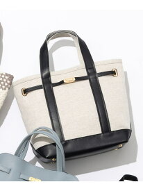 【SALE／20%OFF】キャンバス トートバッグ 23区 ニジュウサンク バッグ トートバッグ ホワイト ベージュ【RBA_E】【送料無料】[Rakuten Fashion]
