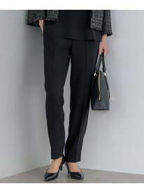 【セットアップ対応】トリアセダブルジョーゼット パンツ 23区 L ニジュウサンク パンツ その他のパンツ ブラック ベージュ ネイビー【送料無料】[Rakuten Fashion]