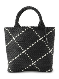 【Oggi3月号掲載】メッシュ スクエア トートバッグ 23区 ニジュウサンク バッグ トートバッグ ブラック ホワイト【送料無料】[Rakuten Fashion]