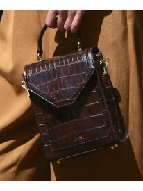 【VERY掲載】エンボス ミニ ショルダーバッグ 23区 ニジュウサンク バッグ ショルダーバッグ ブラック【送料無料】[Rakuten Fashion]