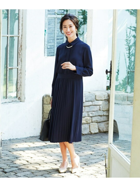 楽天市場】【VERYコラボ】BC Georgette シャツワンピース 23区 
