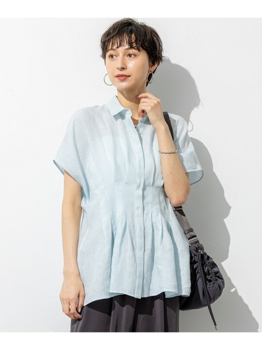 楽天市場】【SALE／30%OFF】【洗える】LIBECOリネン タック デザイン 