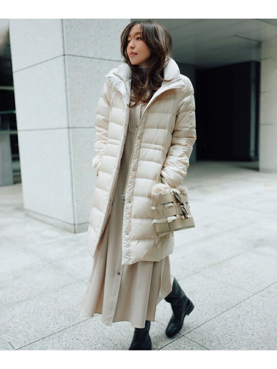 楽天市場】【洗える】シレータフタ ロング ダウンコート 23区 S 
