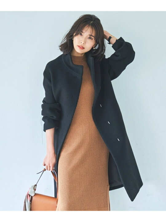楽天市場】【SALE／50%OFF】【中村アンさん着用】ダブルクロスベロア  