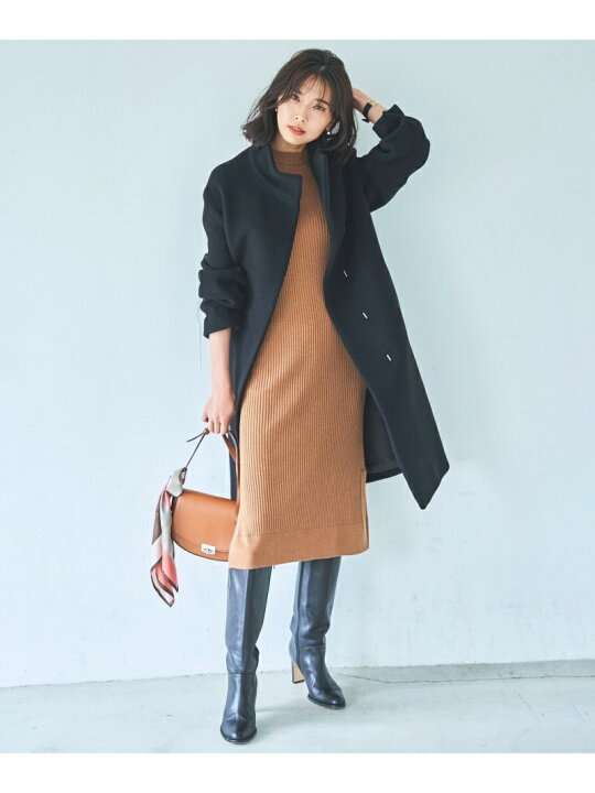 楽天市場】【SALE／50%OFF】【中村アンさん着用】ダブルクロスベロア 