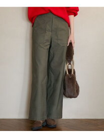 【SLOW/一部店舗限定】ミリタリーボトム ベイカーパンツ 23区 ニジュウサンク パンツ その他のパンツ ベージュ グレー カーキグリーン【送料無料】[Rakuten Fashion]