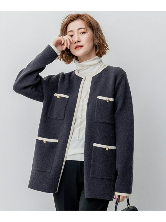 楽天市場】【SALE／30%OFF】【杏さん着用】ミニブークレ ニット 