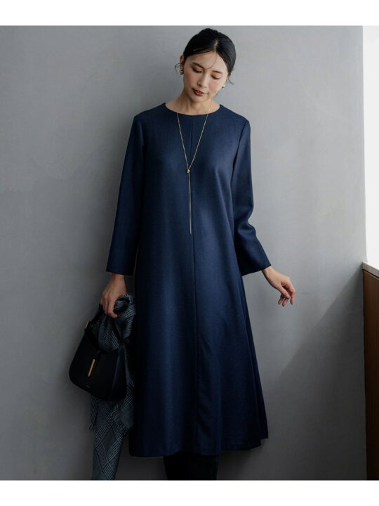 楽天市場】【SALE／40%OFF】ウールジョーゼット Aライン ワンピース 23  