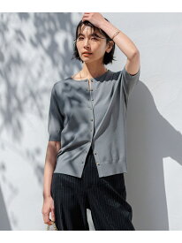 【SALE／20%OFF】【洗える】レーヨンポリエステルストレッチ 5分袖 カーディガン 23区 S ニジュウサンク トップス カーディガン ホワイト ブラック カーキグリーン ベージュ【RBA_E】【送料無料】[Rakuten Fashion]