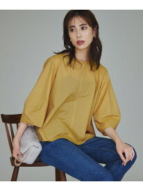 【SALE／40%OFF】ナイロンコットンポプリン コンパクト ブラウス 23区 S ニジュウサンク トップス シャツ・ブラウス ブラック ベージュ ブラウン イエロー【RBA_E】【送料無料】[Rakuten Fashion]
