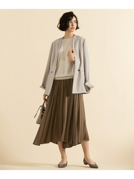 楽天市場】【SALE／50%OFF】【中村アンさん着用】サテンプリーツ  