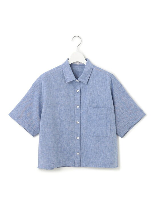 楽天市場】【SALE／20%OFF】【SLOW/洗える】リネンコットン 半袖 