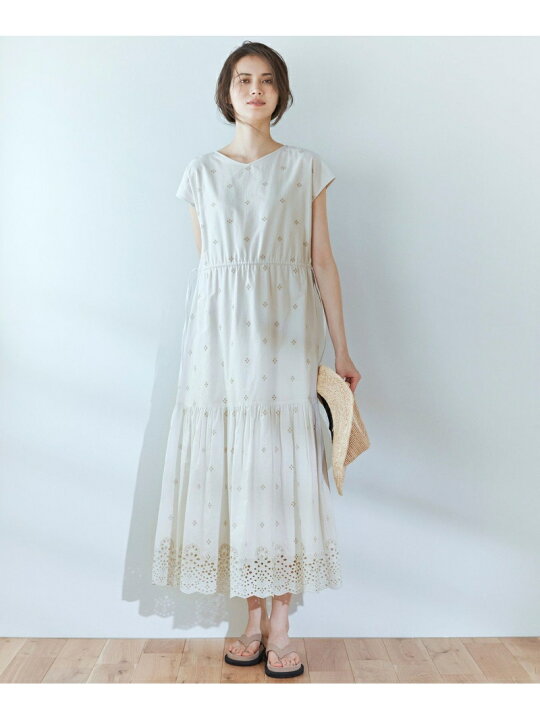 楽天市場】【SALE／20%OFF】【SLOW/洗える】エンブロイダリーレース  