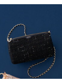 GIOLICAツイード シリンダー ショルダーバッグ 23区 ニジュウサンク バッグ ショルダーバッグ【送料無料】[Rakuten Fashion]