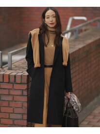 ウールカシミヤビーバー チェスター コート 23区 L ニジュウサンク ジャケット・アウター チェスターコート ブラウン グレー ブラック【送料無料】[Rakuten Fashion]