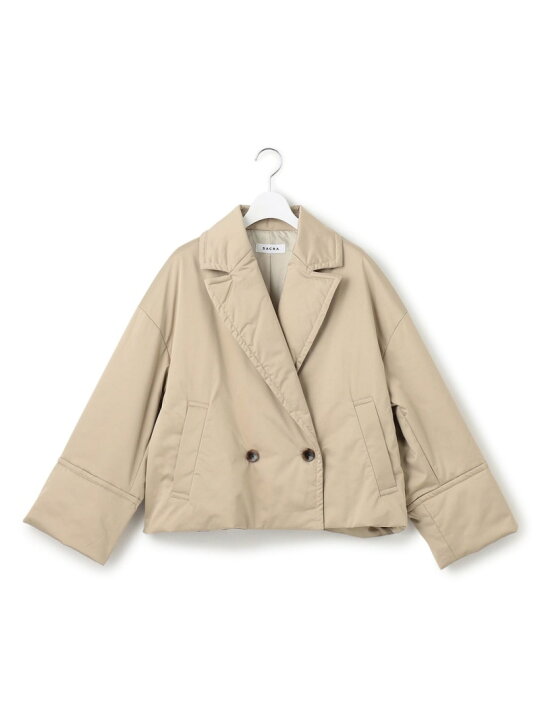 楽天市場】【SALE／30%OFF】【SACRA】パディングタフタ ショートコート 