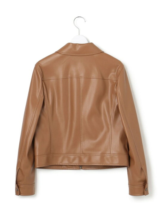 楽天市場】【SALE／50%OFF】エコレザー ジャケット 23区 S ニジュウ 