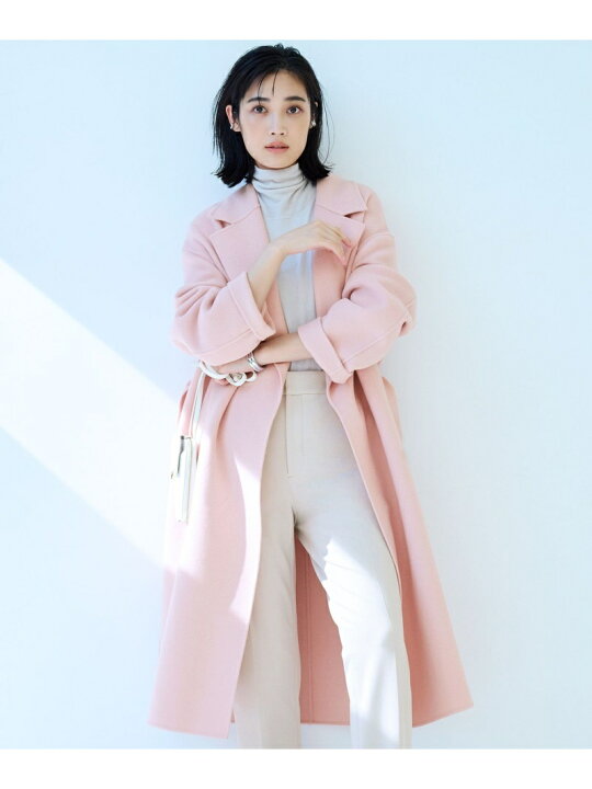 楽天市場】【otonaMUSE掲載】MANTECOリバー ロング コート 23区 S 