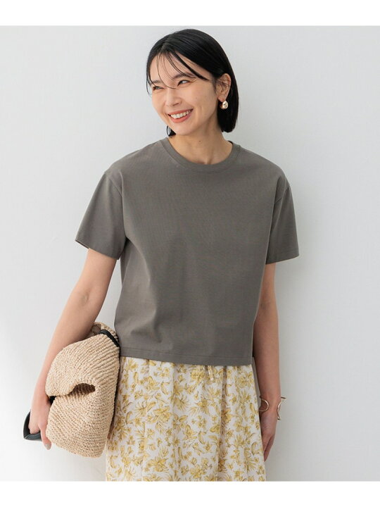 楽天市場】【SALE／20%OFF】【洗える】スビンギザ クロップド Tシャツ 