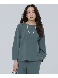 【SALE／40%OFF】【洗える】2WAYストレッチツイル ブラウス 23区 L ニジュウサンク トップス シャツ・ブラウス ベージュ ネイビー ブラック【RBA_E】【送料無料】[Rakuten Fashion]
