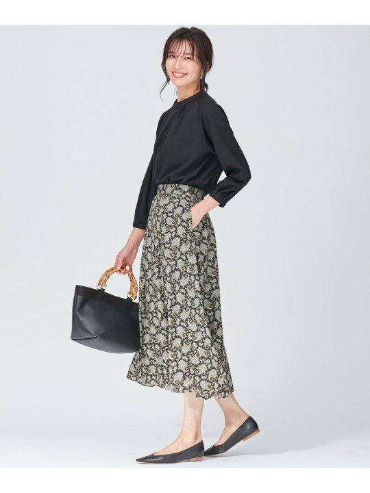 楽天市場】【SALE／40%OFF】Ratti ペイズリープリント フレアスカート 