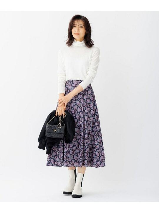 楽天市場】【SALE／40%OFF】Ratti ペイズリープリント フレアスカート 