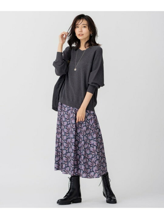 楽天市場】【SALE／40%OFF】Ratti ペイズリープリント フレアスカート 