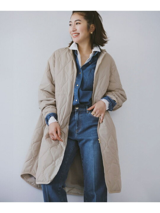 楽天市場】【SALE／40%OFF】【洗える/撥水加工】中綿 ロング 