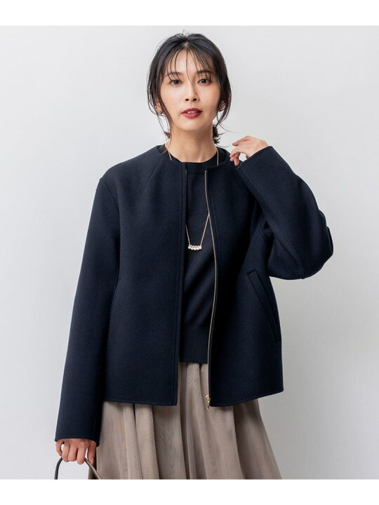 楽天市場】【SALE／30%OFF】ウールリバー ショート ブルゾン 23区 