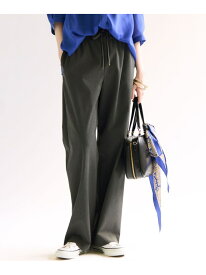 【撥水加工/洗える】ドライ2WAYストレッチ ドロスト ワイド パンツ 23区 L ニジュウサンク パンツ その他のパンツ ホワイト ブラック グレー ベージュ【送料無料】[Rakuten Fashion]