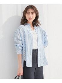 LIBECO ベーシック シャツ 23区 L ニジュウサンク トップス シャツ・ブラウス ブルー ホワイト ブラック オレンジ カーキ【送料無料】[Rakuten Fashion]