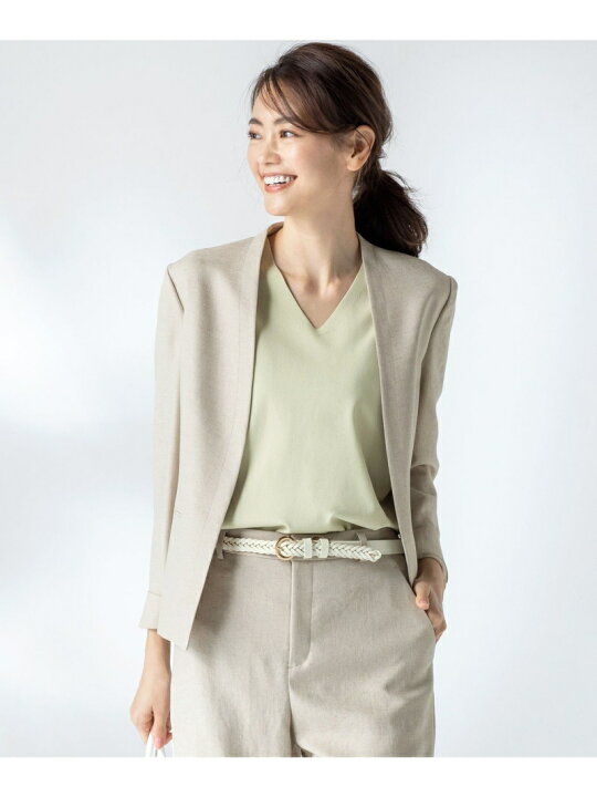 楽天市場】【SALE／50%OFF】【洗える】プレンウェーブ ノーカラー 