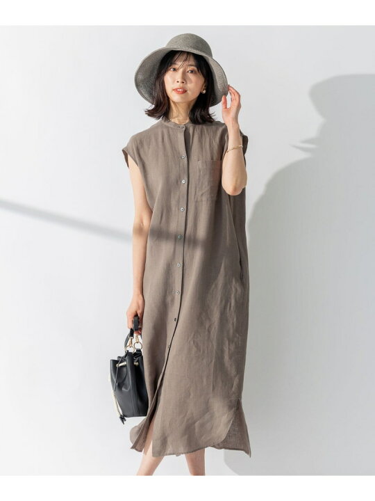 楽天市場】【SALE／40%OFF】【洗える】LIBECO ノースリーブ シャツ  