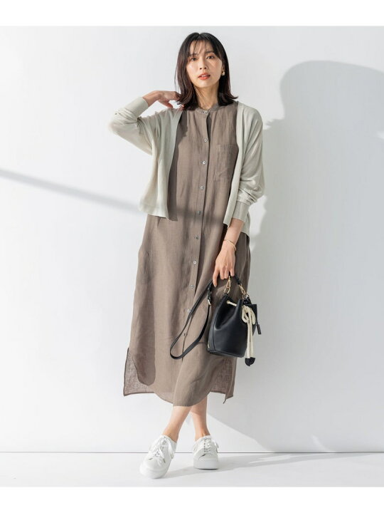 楽天市場】【SALE／40%OFF】【洗える】LIBECO ノースリーブ シャツ 