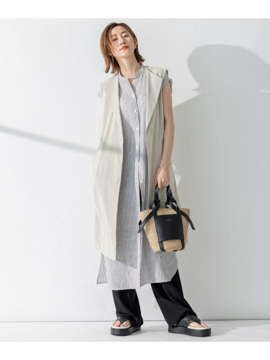 楽天市場】【SALE／40%OFF】【洗える】LIBECO ノースリーブ シャツ 