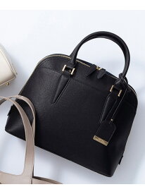 ブガッティ型 2WAY ハンドバッグ 23区 ニジュウサンク バッグ ハンドバッグ ブラック ホワイト【送料無料】[Rakuten Fashion]