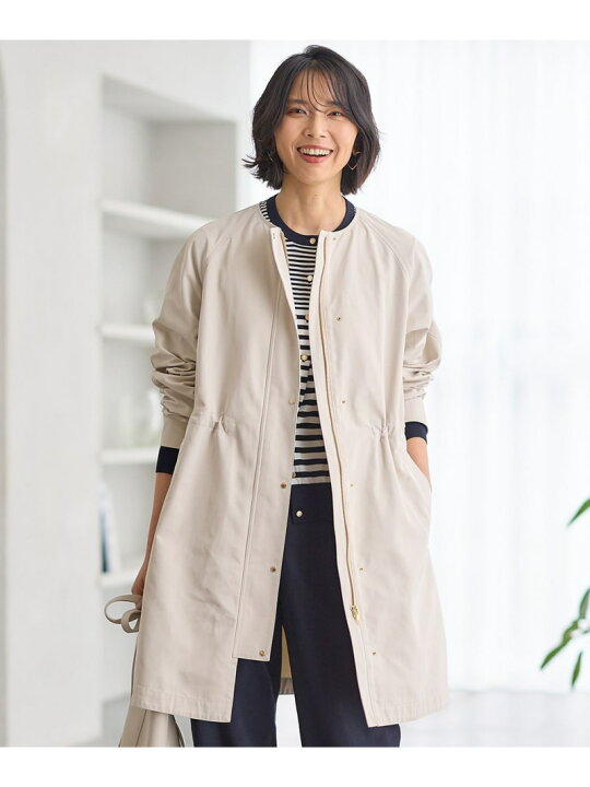 楽天市場】【SALE／20%OFF】【撥水加工】ライトツイル ノーカラー  