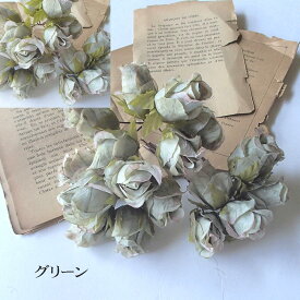 【ラッピング フラワー 造花 アンティーク】 バラ 薔薇 髪飾り プレゼント お菓子 プチ フラワー アートフラワー 材料 セット パーツ 手芸 手作り アレンジ 花 ハンドメイド 業務用 ラッピング材料 アクセサリー お徳用 *d=bo
