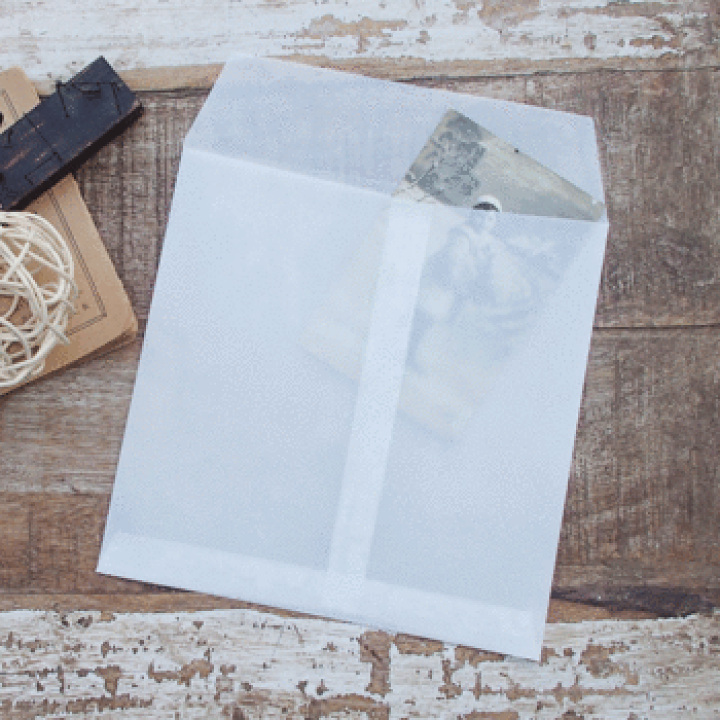 楽天市場】【ロウ引き 封筒 ロー引き 白 205x205 ハンドメイド