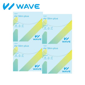 コンタクトレンズ ワンデー コンタクト WAVEワンデー エアスリム plus 30枚入り ×4箱セット WAVE 1day 1日使い捨て