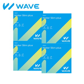 WAVEワンデー ウォータースリム plus 60枚入り ×4箱セット WAVE コンタクト コンタクトレンズ クリア 1day ワンデー 使い捨て ソフト 送料無料 ウェイブ 高含水