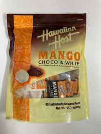 ハワイアンホースト マンゴー CHOCO&WHITE チョコ＆ホワイト 40枚入 大容量パック 送料無料 Hawaiian Host