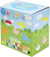 協和紙工 折り紙 1200枚入 　15cm角24色 010741